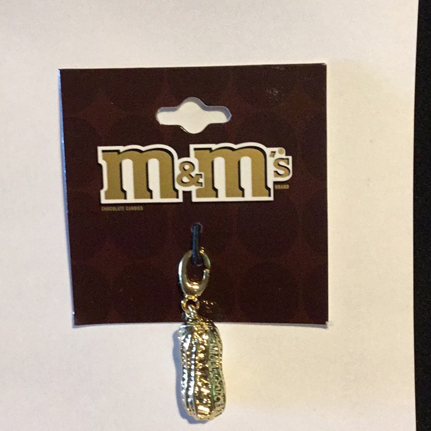 M&M Peanut Gold Plated Charm
